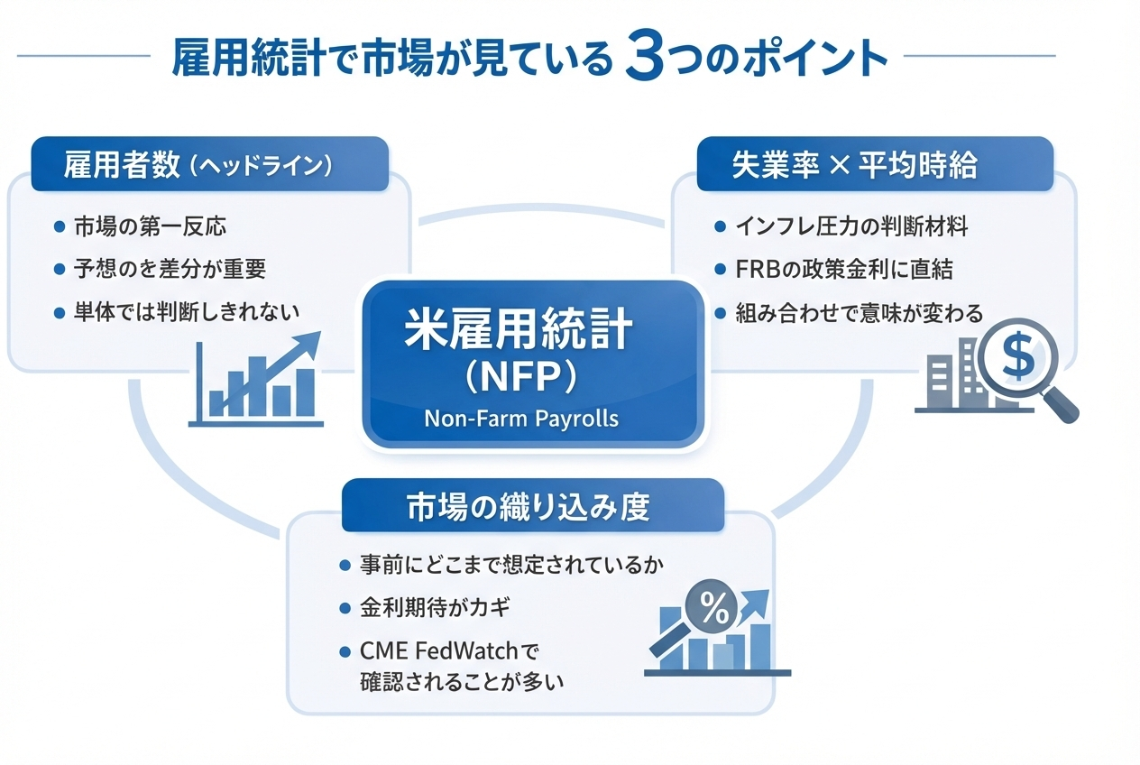 雇用統計とは？FX初心者が知るべき値動きの理由とトレードしない判断 | LIFE SHIFT JOURNAL