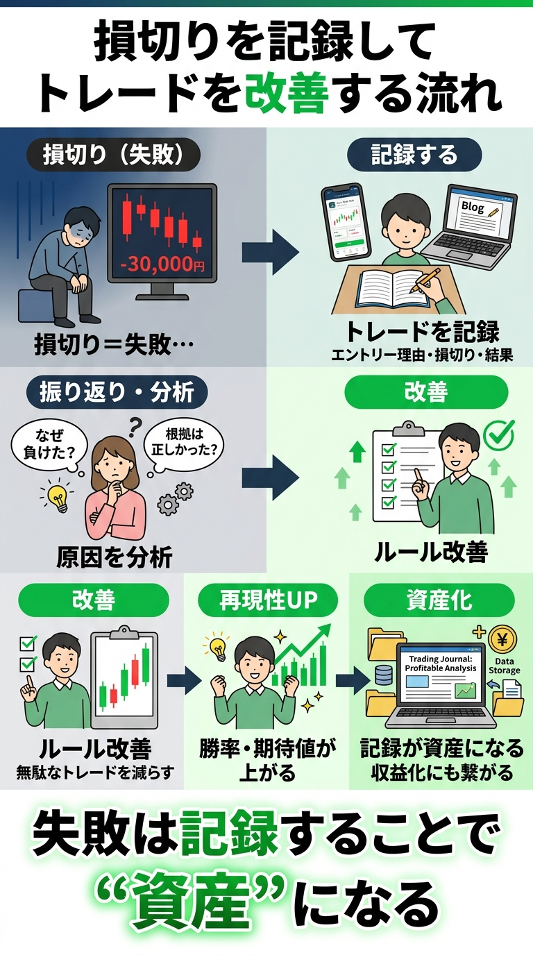 記録によるトレード改善