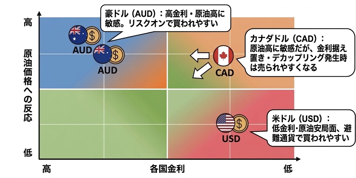 通貨強弱マトリックス